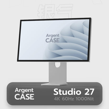 Geekon Argent Case Studio 27 吋 4K 75Hz HDR 顯示器